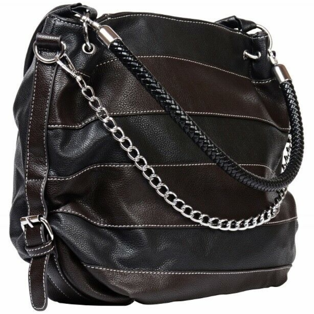 Beautiful Concealed Carry Purse, Black and Brown